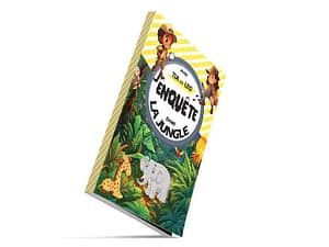 livre enquete enfant jungle