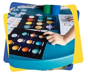 Jeux éducatifs pour espace dédié à l'apprentissage