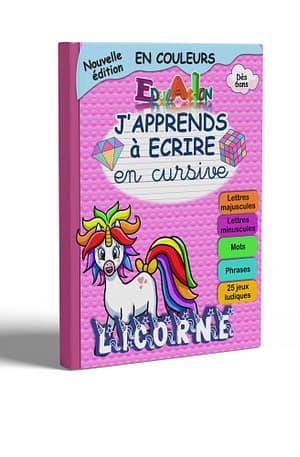 Livre pour apprendre à écrire en minuscule et majuscule