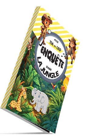 livre enquete enfant jungle
