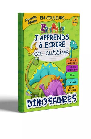 Cahier pour apprendre à écrire en attaché