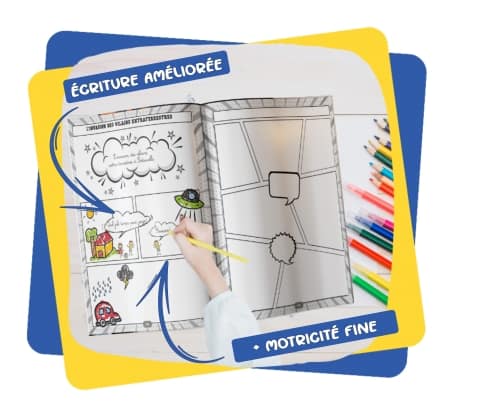 Planche de bd à compléter