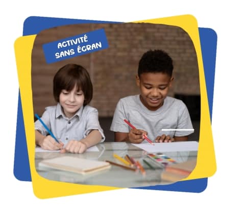 Activité intérieur pour enfant créatif