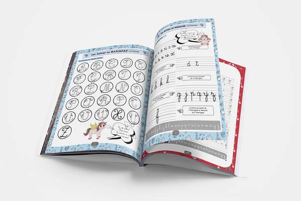 Cahier pour apprendre à écrire cp