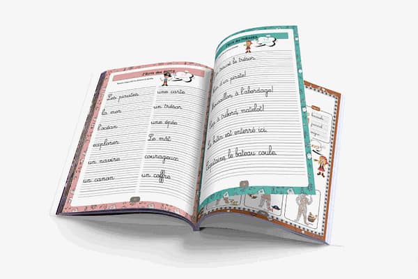 Ecrire l'alphabet et des mots et phrases