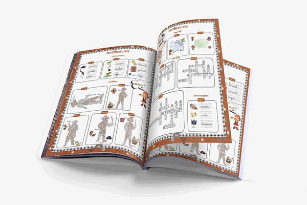 Cahier pour apprendre par le jeu avec les pirates