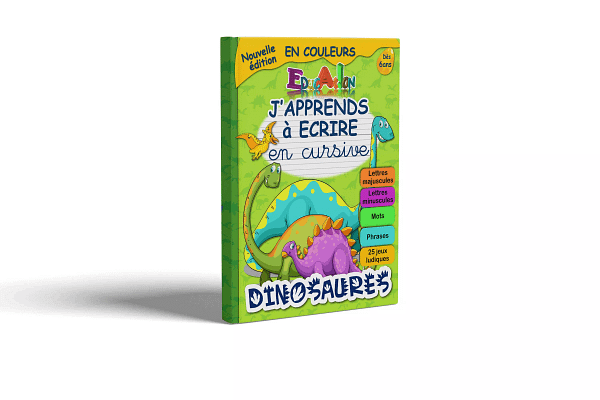 Cahier pour apprendre à écrire en attaché