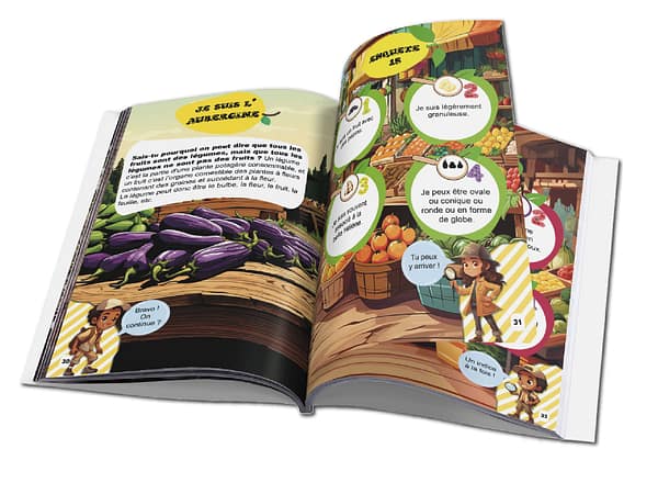 livre mes premières énigmes thème jardinage