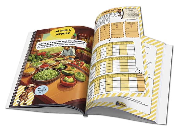 Cahier d'activirtés pour occuper les enfants