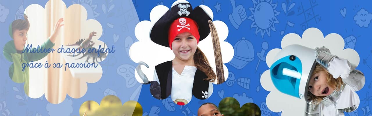 Activités ludiques dinosaure pirate licorne espace
